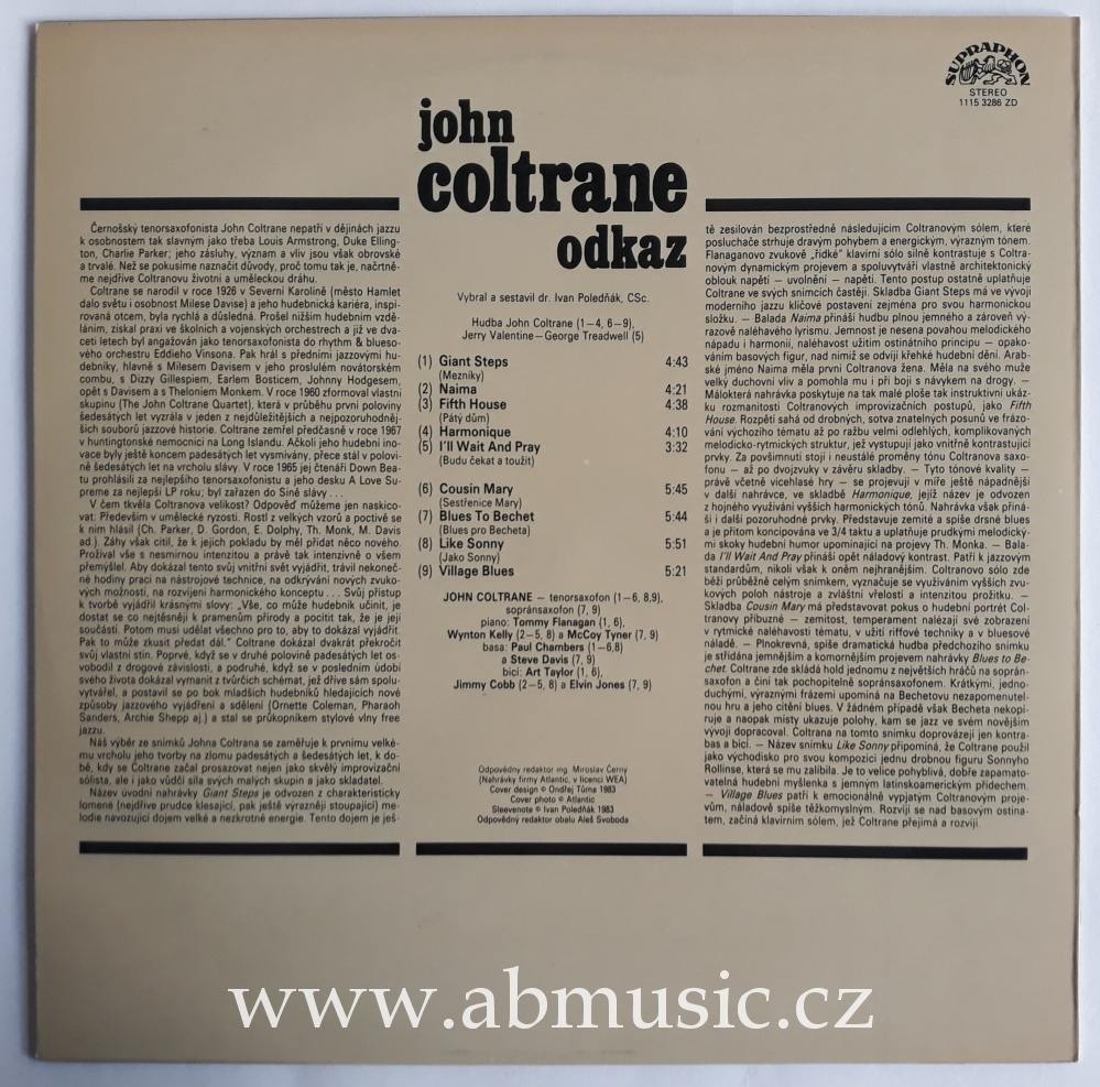 LP John Coltrane - Odkaz