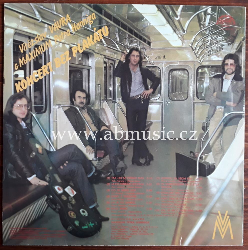 LP Vítězslav Vávra - Koncert bez plakátu