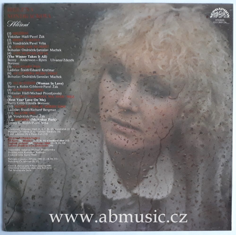 LP Helena Vondráčková - Sblížení