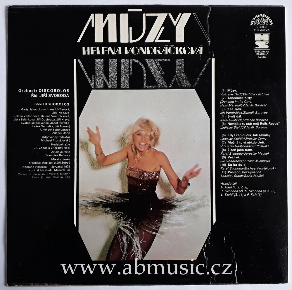 LP Helena Vondráčková - Múzy