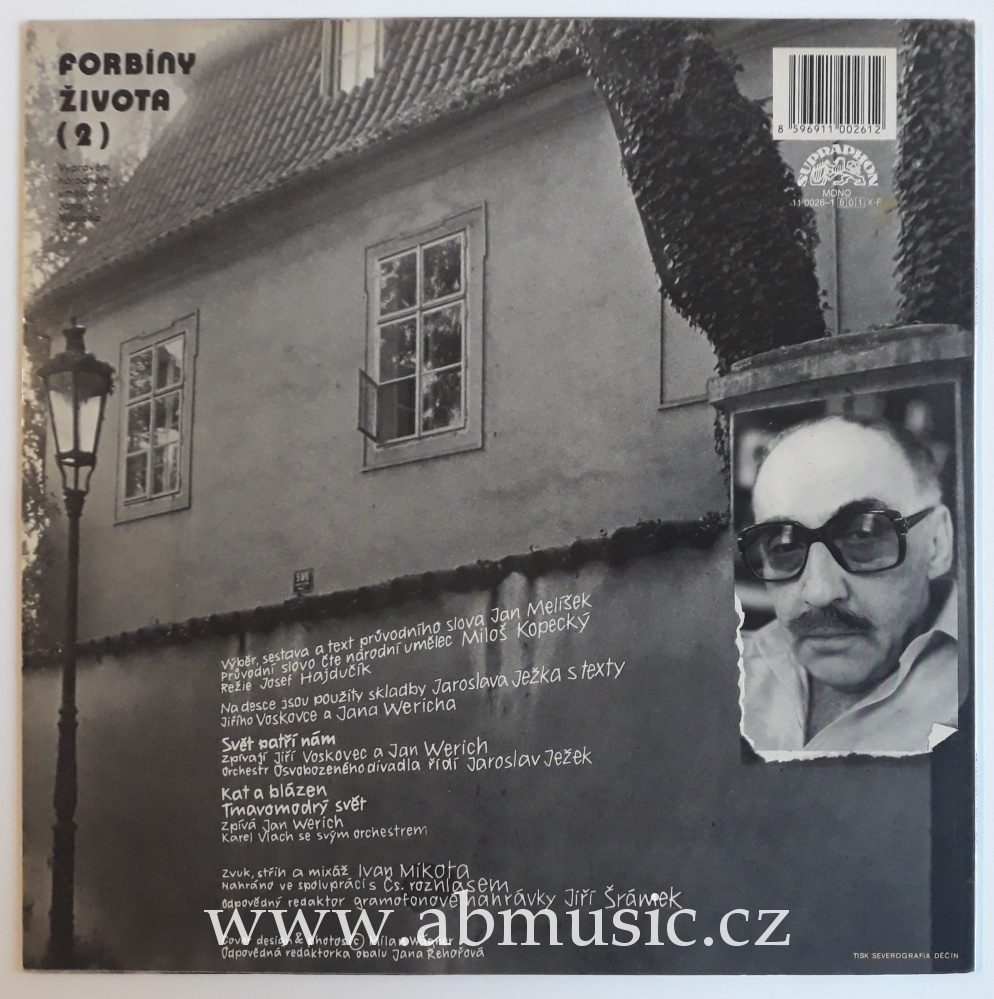 LP Jan Werich - Forbíny života 2