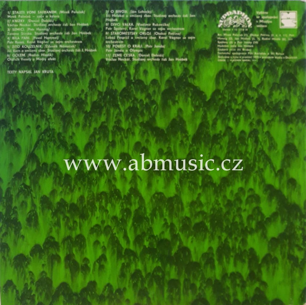 LP STARÉ POVĚSTI ČESKÉ 1975