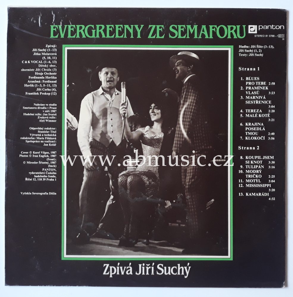 LP Jiří Suchý - Evergreeny ze Semaforu 1