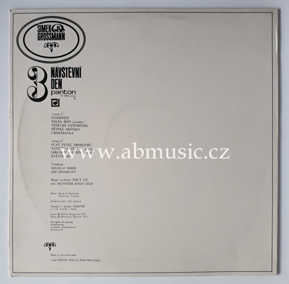 LP Šimek a Grossmann - Návštěvní den 3