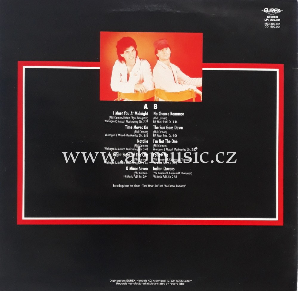 LP Phil Carmen Mike Thompson - Greates Hits