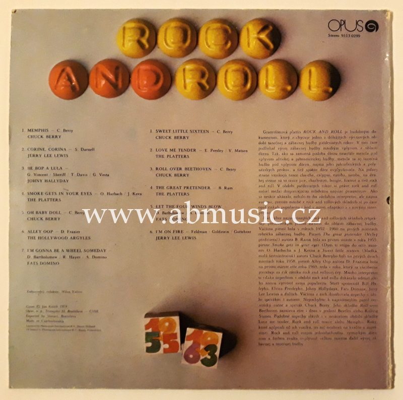 LP Rock And Roll 1955 - 1963