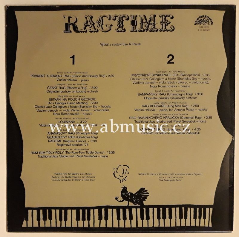 LP Scott Joplin - The Red Back Book