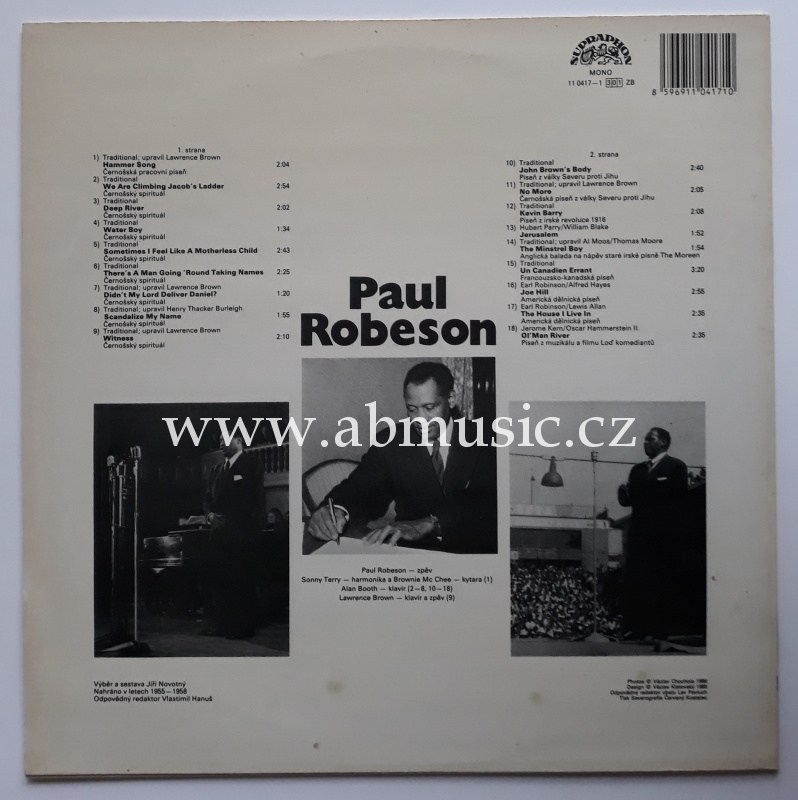 LP Paul Robeson