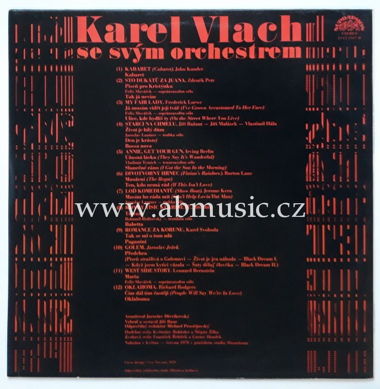LP KAREL VLACH - West Side Story