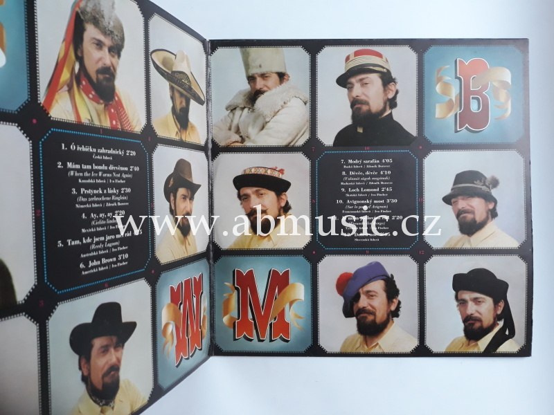 LP WALDEMAR MATUŠKA - Lidové písně 