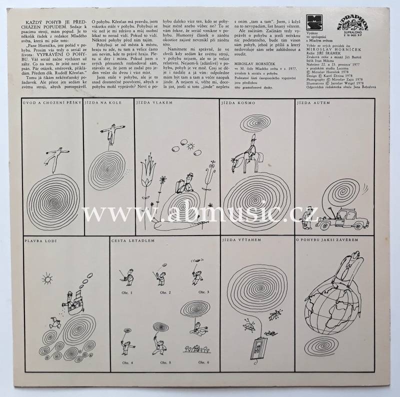 LP Miroslav Horníček - Chvála pohybu ,