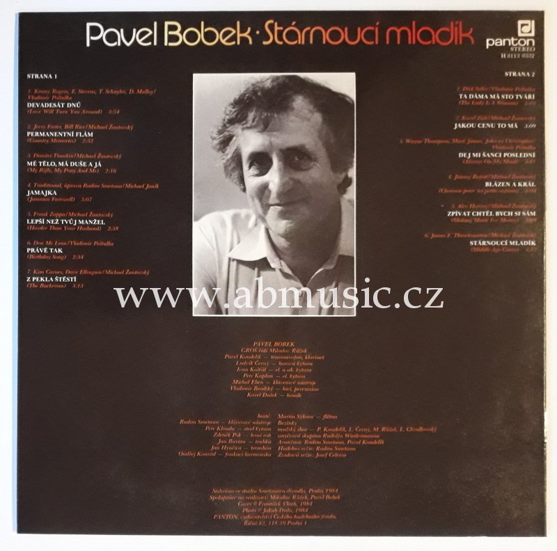 LP Pavel Bobek - Stárnoucí mladík