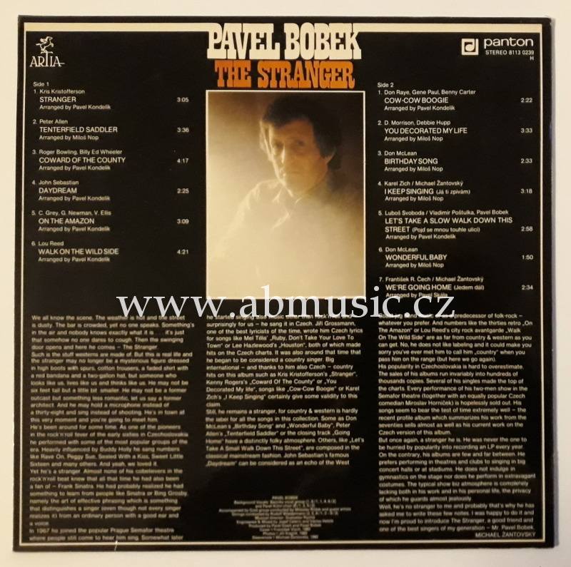 LP Pavel Bobek - The Stranger
