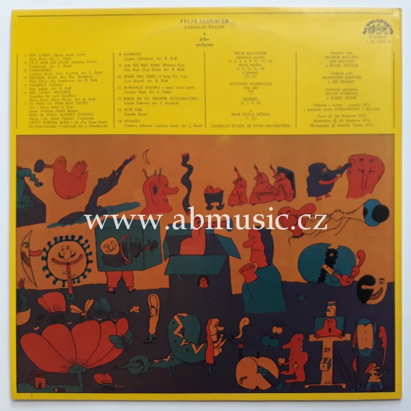 LP Felix Slováček, Ladislav Štaidl a jeho orchestr