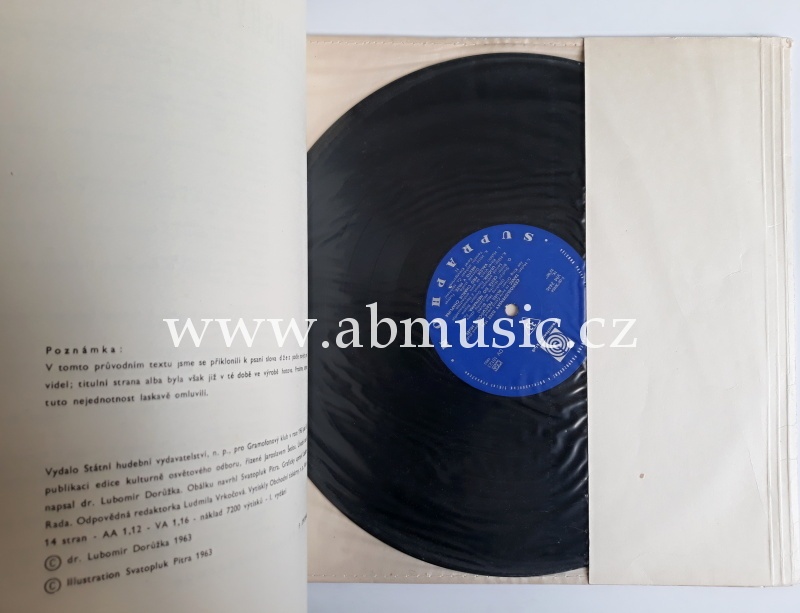 LP Československý Jazz 1962