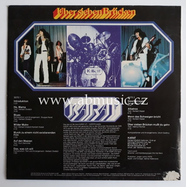 LP Karat - Über Sieben Brücken