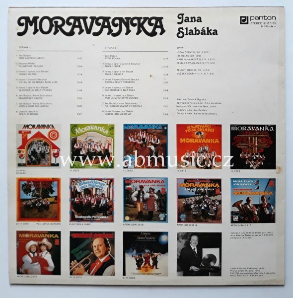 LP Moravanka Jana Slabáka - Pro každého něco