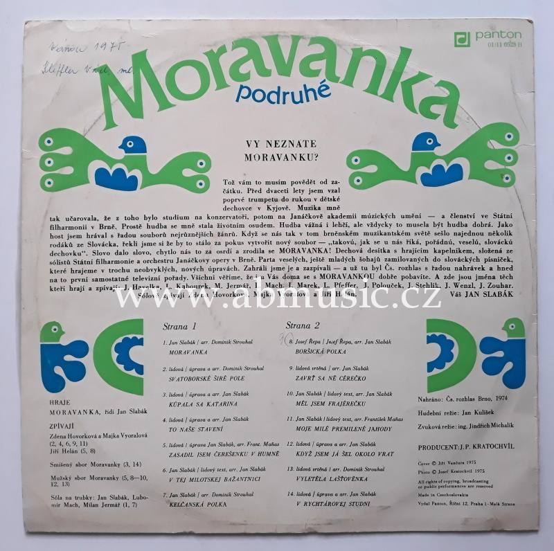 LP Moravanka Podruhé