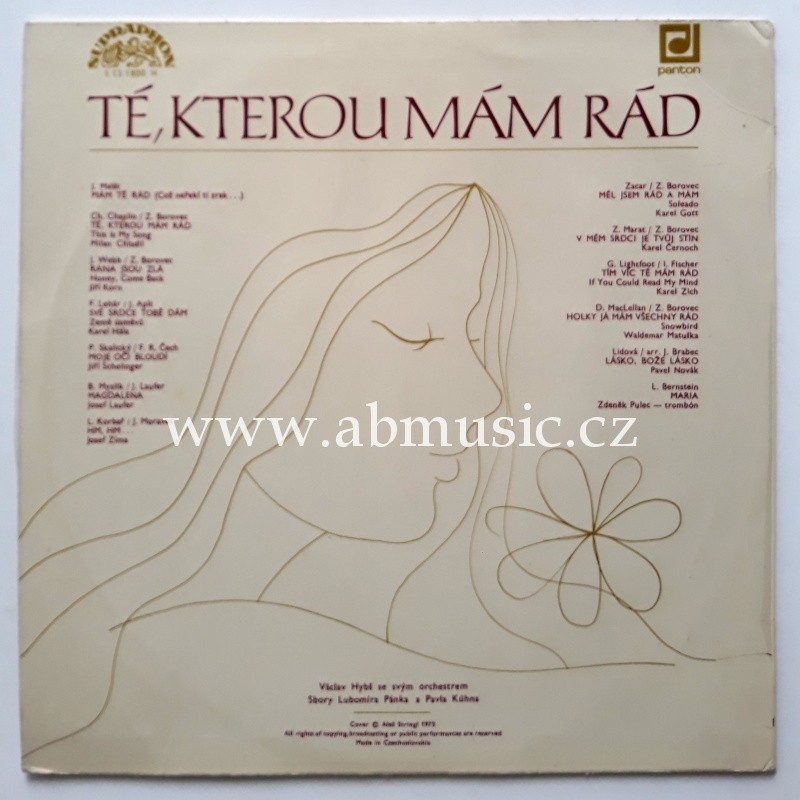 LP Václav Hybš Se Svým Orchestrem – Té, kterou mám rád