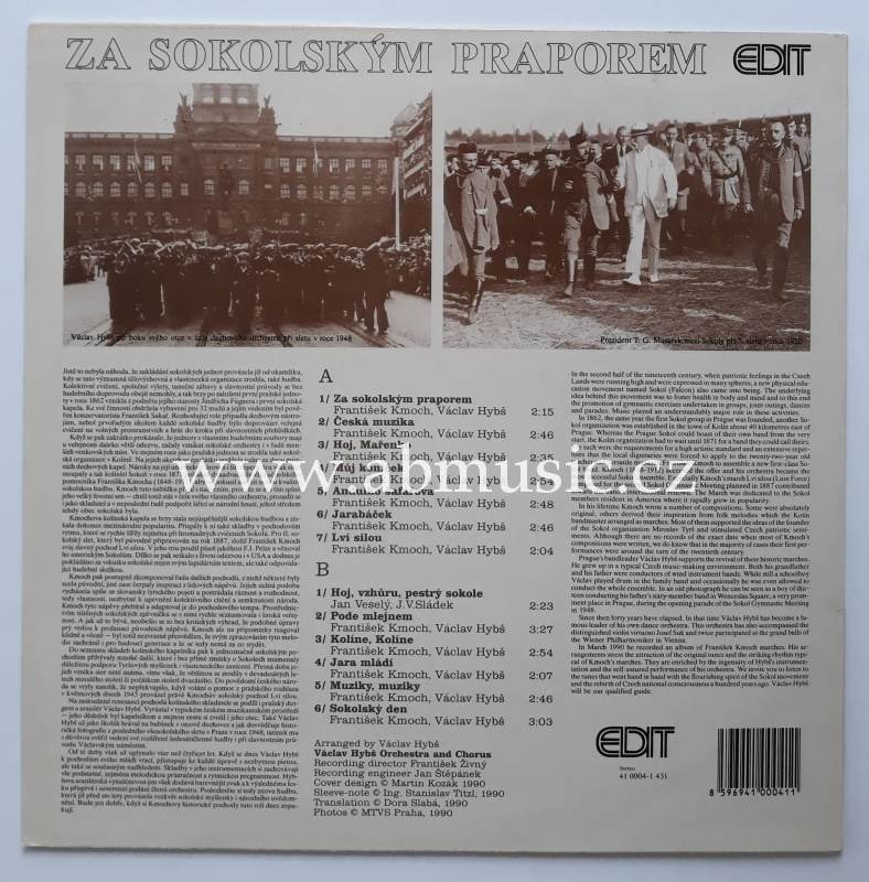 LP Václav Hybš Orchestra - Za Sokolským praporem 