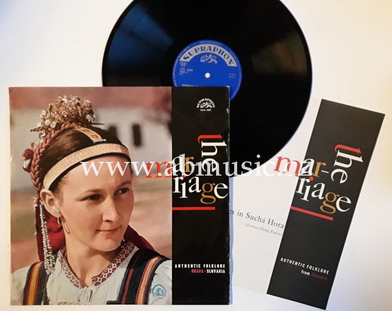 LP Wedding Ceremonies In Sucha Hora / The Marriage - Slovakia Dolny Kubin Orava Anthology Of Authentic Slovak Folklore
