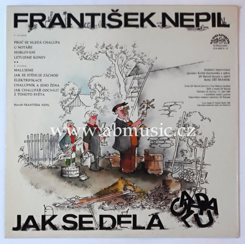 LP Jak se dělá chalupa - František Nepil 