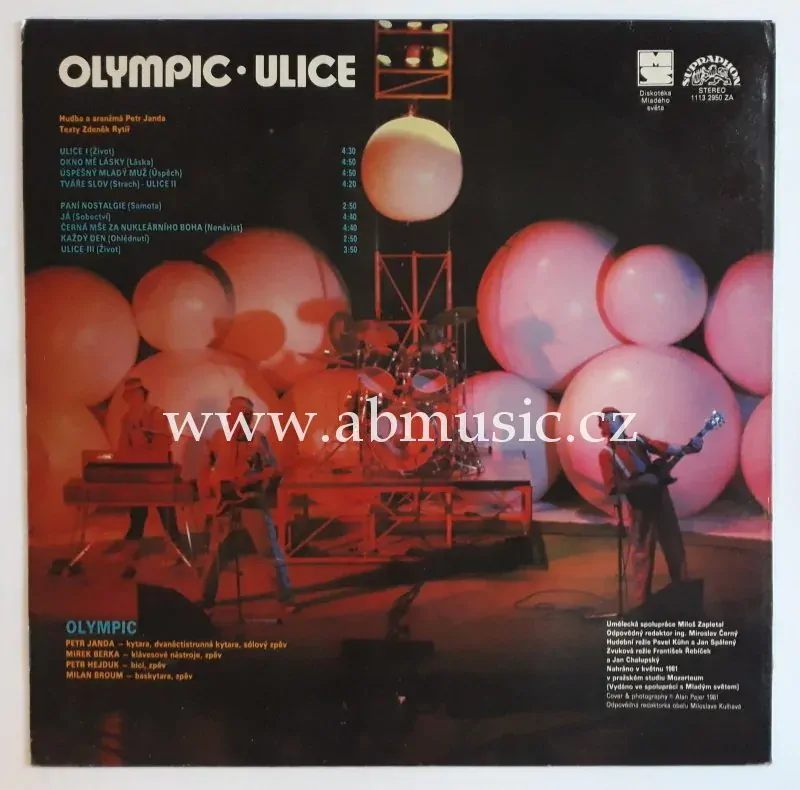 LP OLYMPIC - Ulice Vinyl