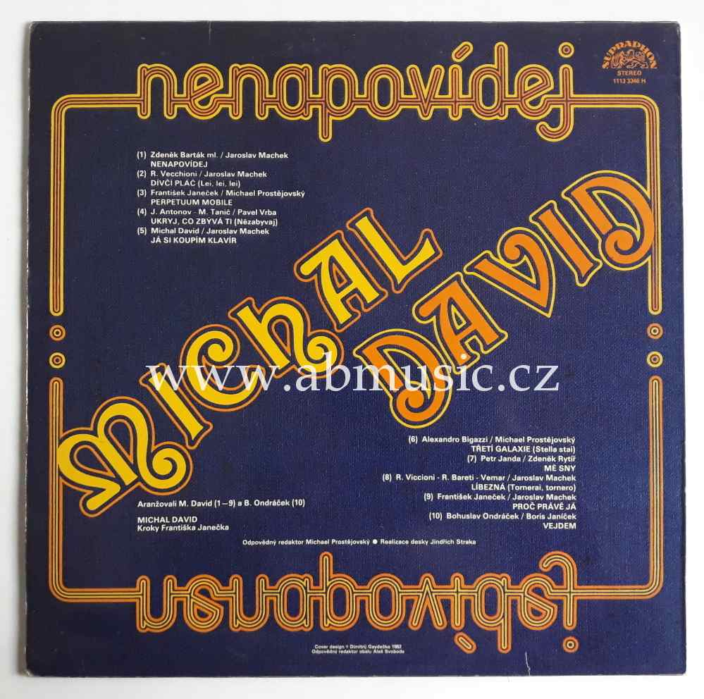 LP Michal David - Nenapovídej