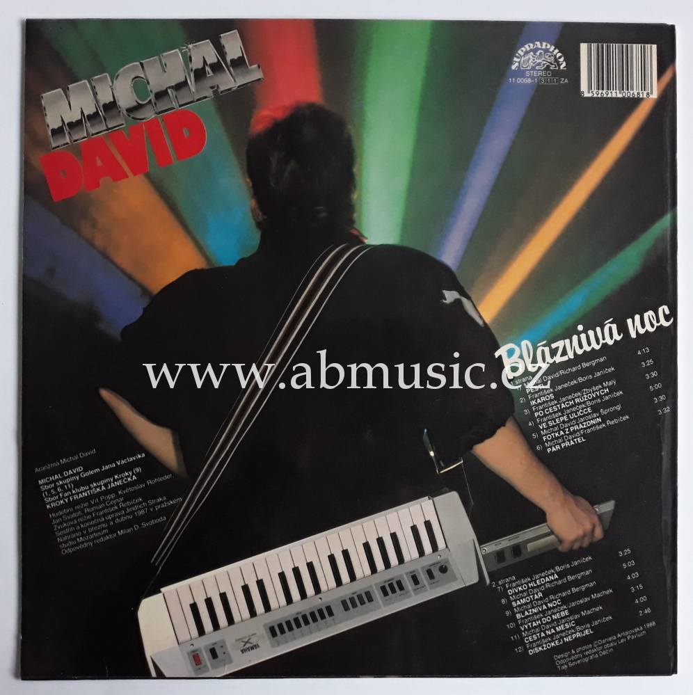 LP Michal David - Bláznivá noc