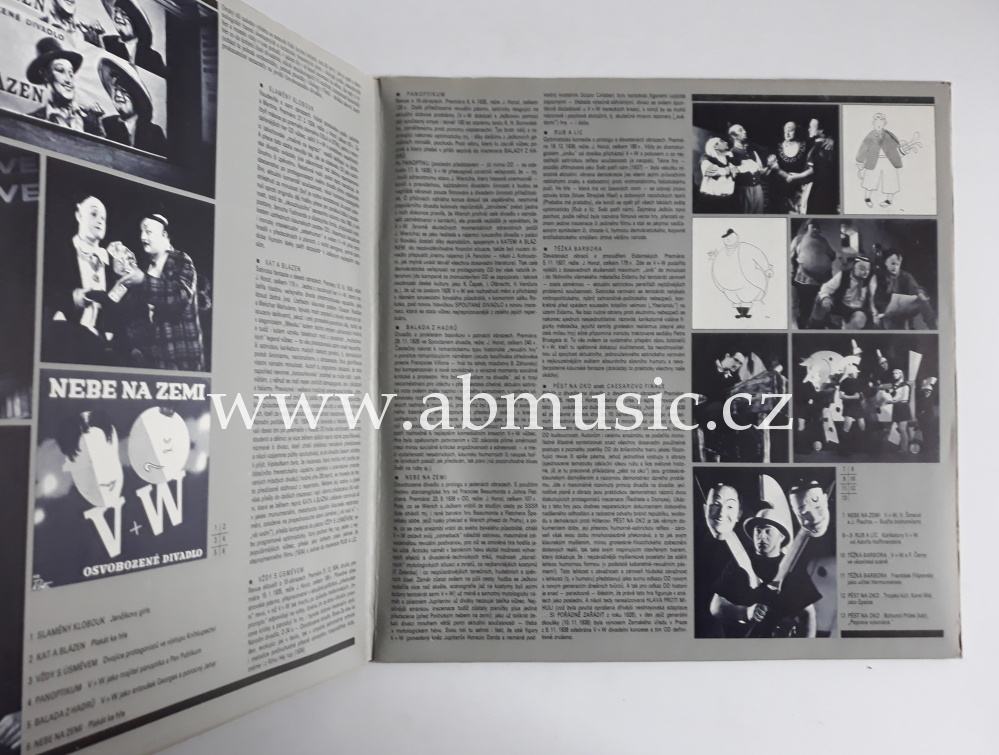 2 LP To bylo Osvobozené divadlo 2 , 1934 - 1938 , Voskovec, Werich, Ježek Vinyl