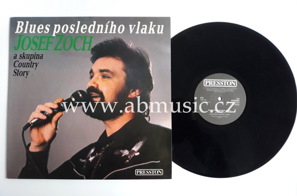 LP Josef Zoch - Blues posledního vlaku Vinyl