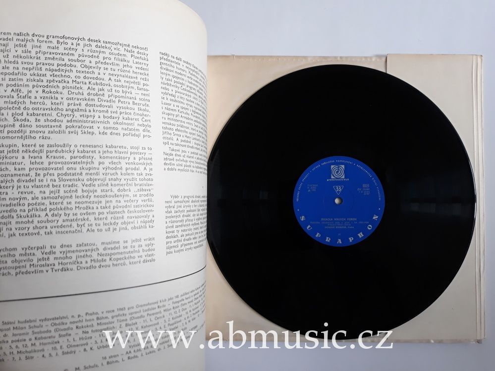 3 LP Divadla malých forem