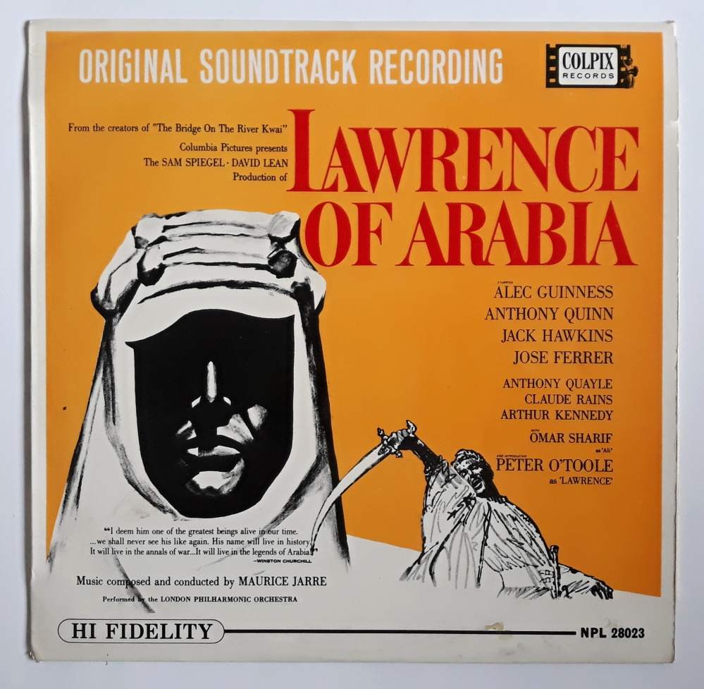 LP Lawrence of Arabia HI FIDELITY VINYL