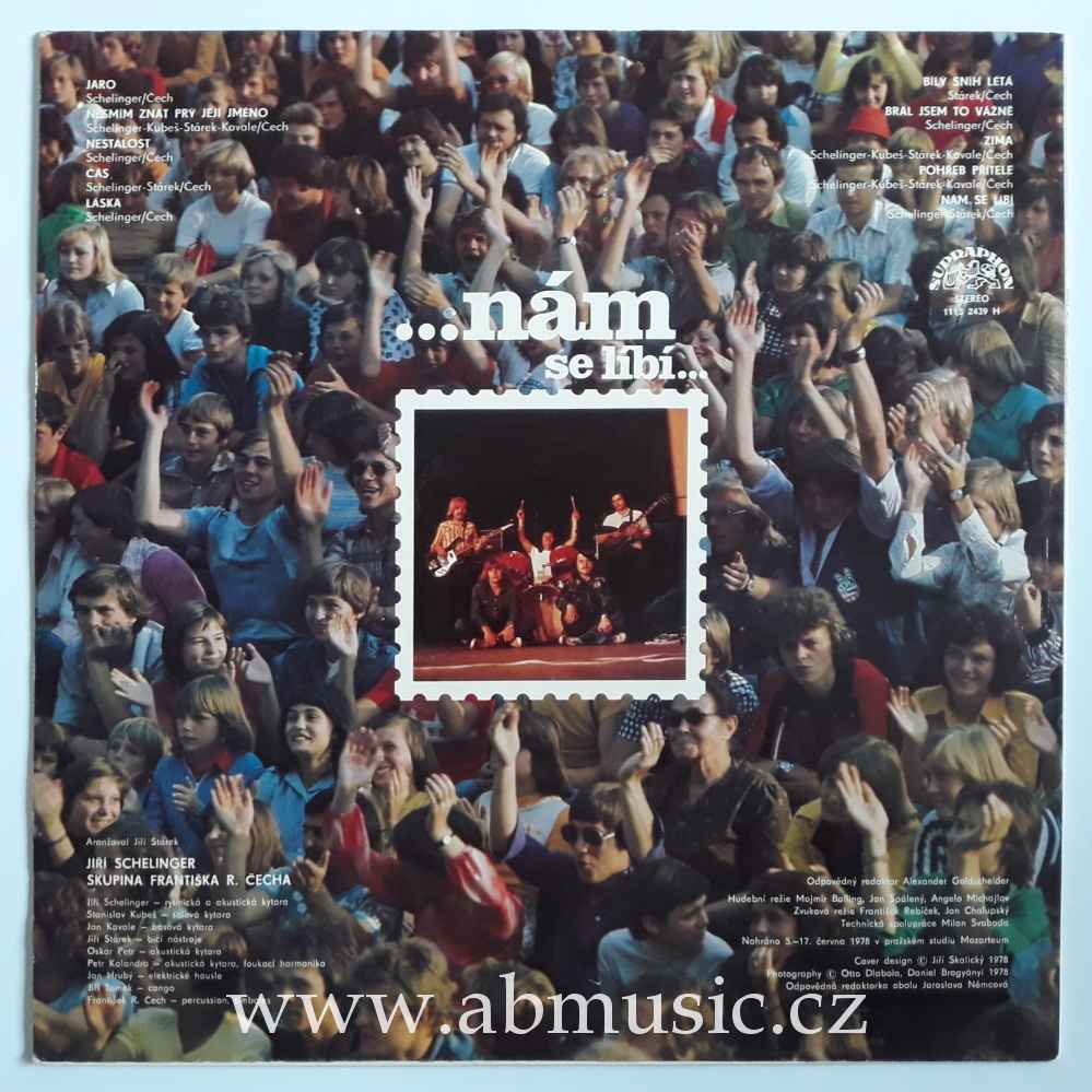 LP JIŘÍ SCHELINGER ...Nám se líbí Vinyl