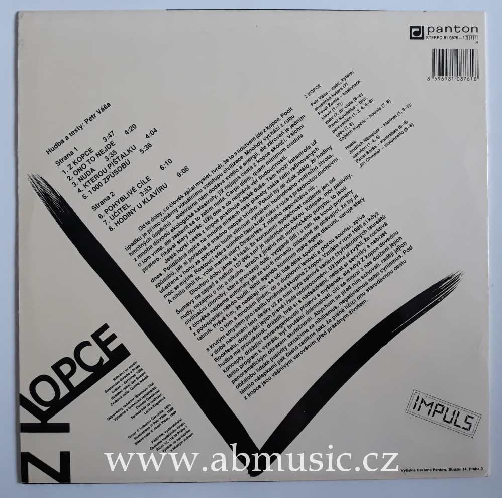 LP Z kopce Vinyl