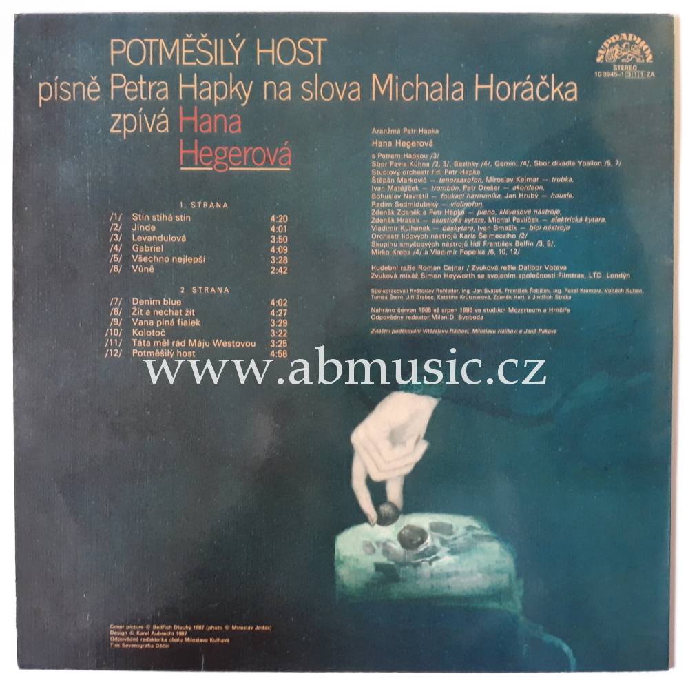 LP Potměšilý host - Hegerová Hapka Horáček