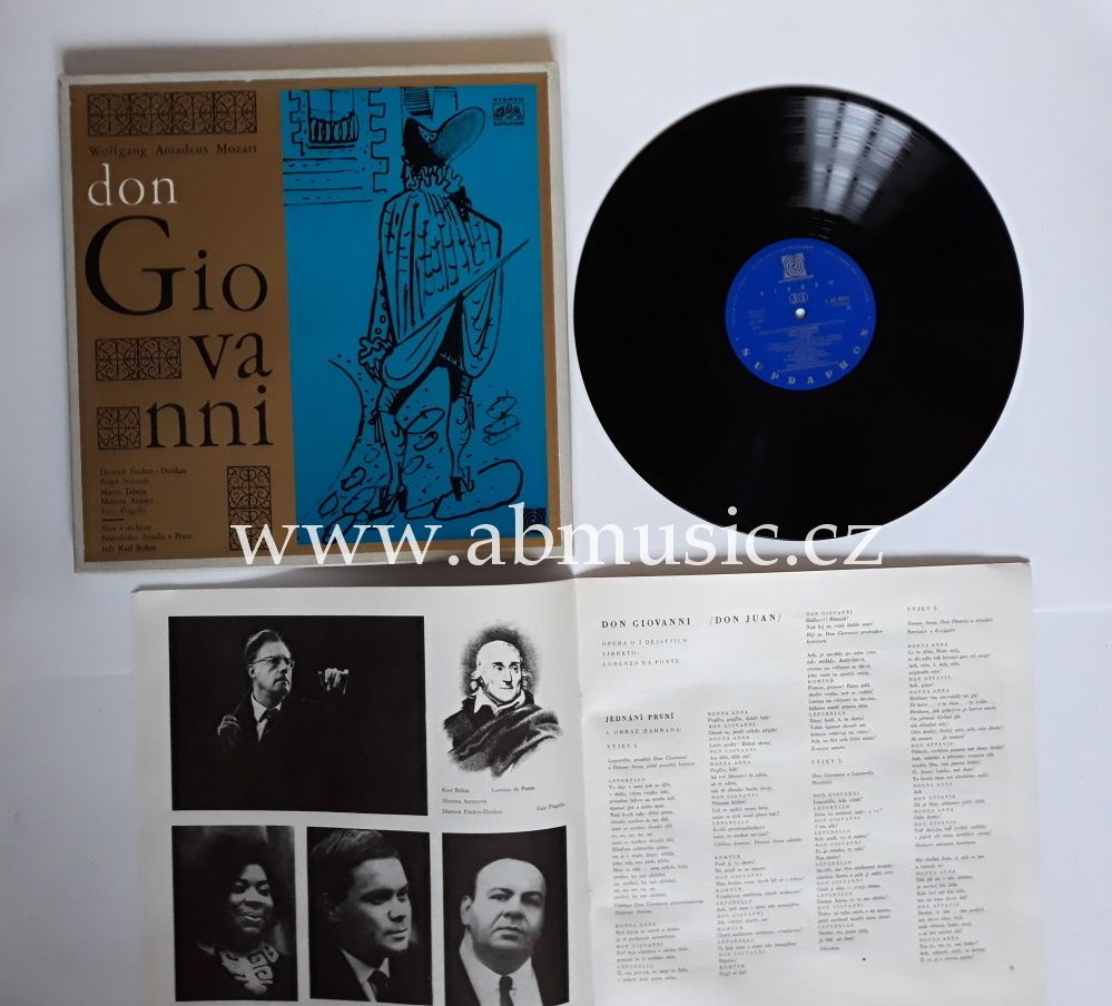 3 LP Wolfgang Amadeus Mozart - Don Giovanni