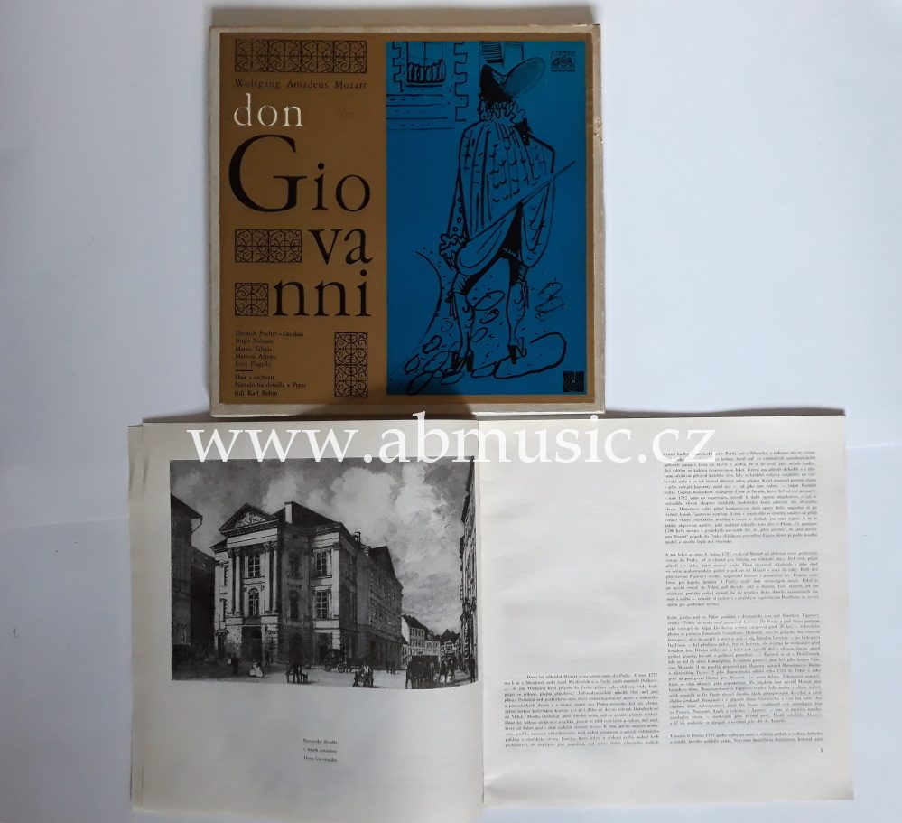 3LP Wolfgang Amadeus Mozart - Don Giovanni