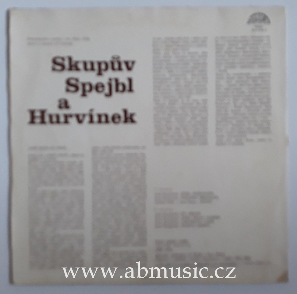 LP Skupův Spejbl a Hurvínek 