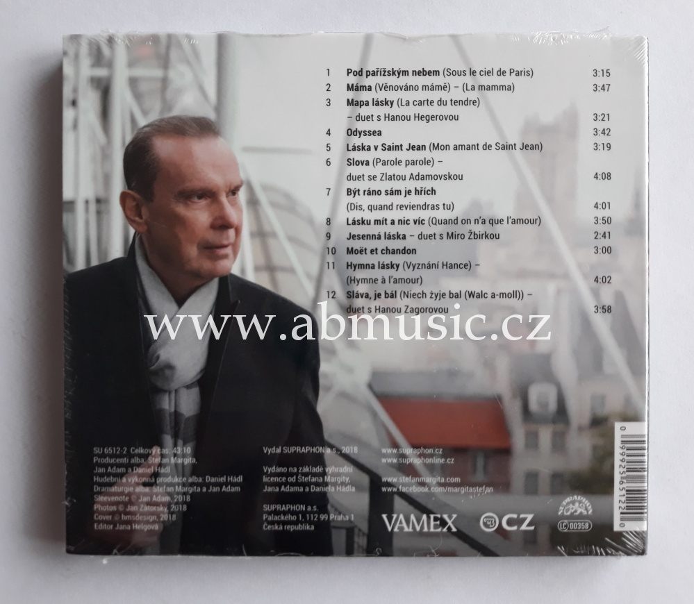 CD Štefan Margita - Mapa lásky