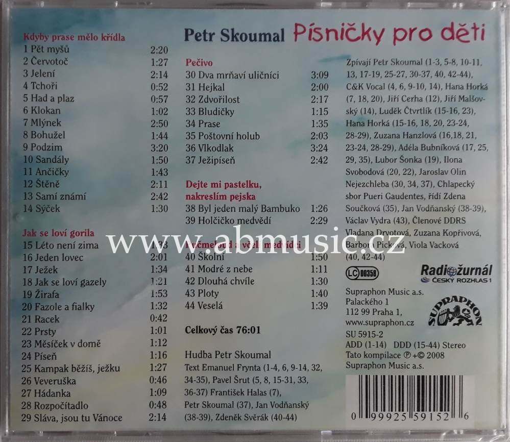 CD Petr Skoumal - Kampak běžíš, ježku