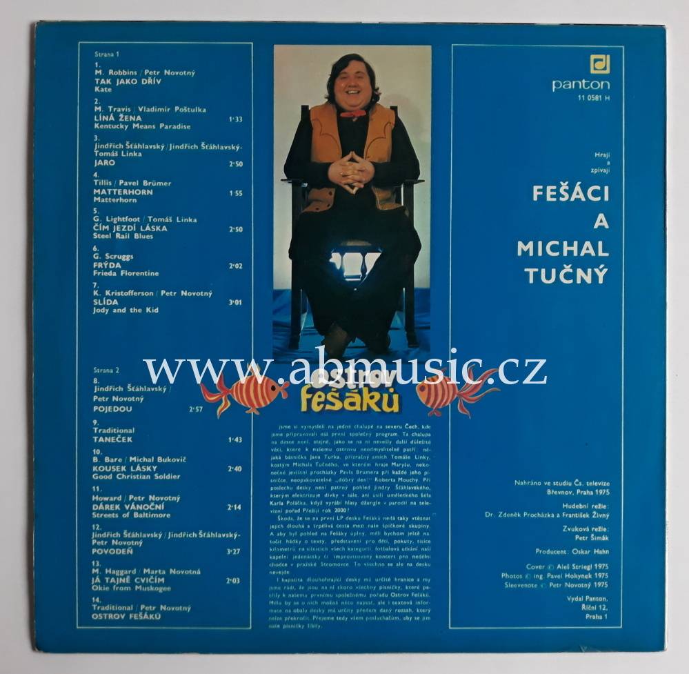 LP Ostrov Fešáků - Fešáci a Michal Tučný Vinyl