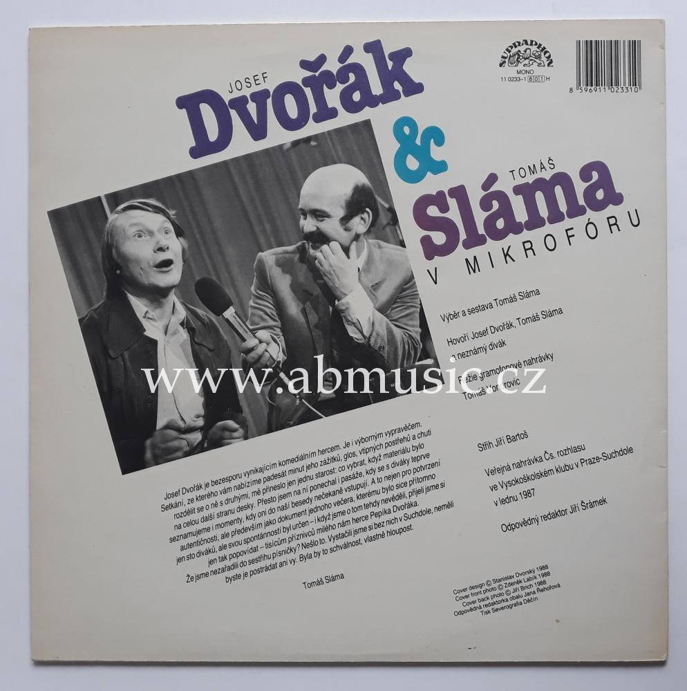 LP Dvořák & Sláma - V Mikrofóru