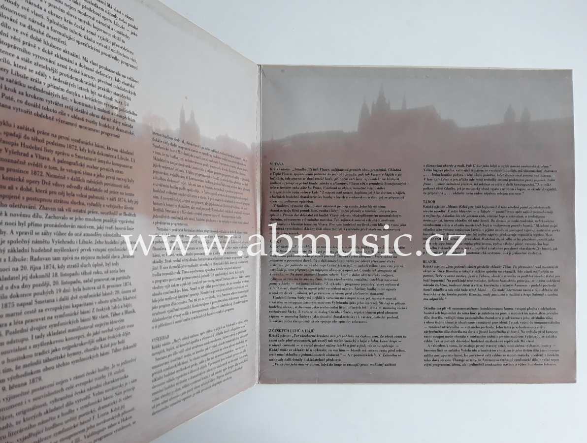 2 LP Bedřich Smetana - Má vlast 1982 - Václav Smetáček