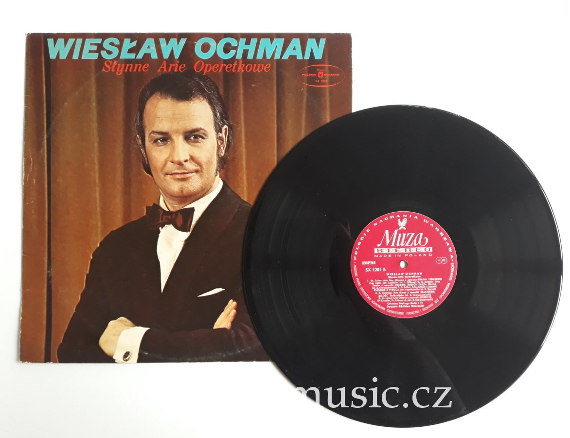 LP Wiesław Ochman ‎- Słynne Arie Operetkowe