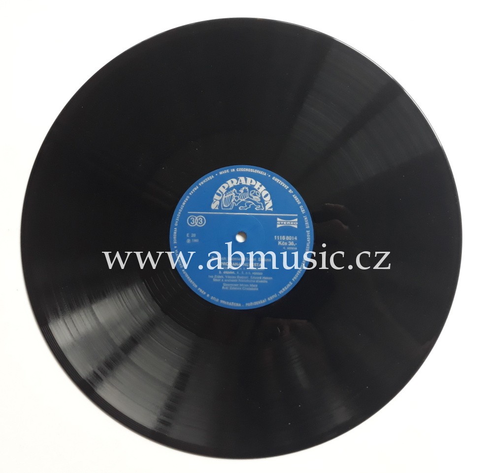 LP Bedřich Smetana - PRODANÁ NEVĚSTA 3LP BOX Chalabala