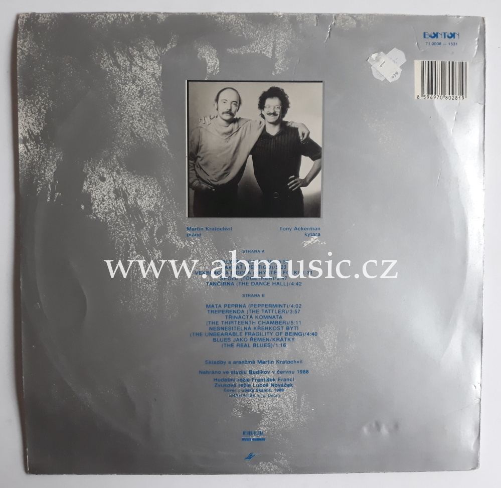 LP Martin Kratochvíl & Tony Ackerman - Spolu