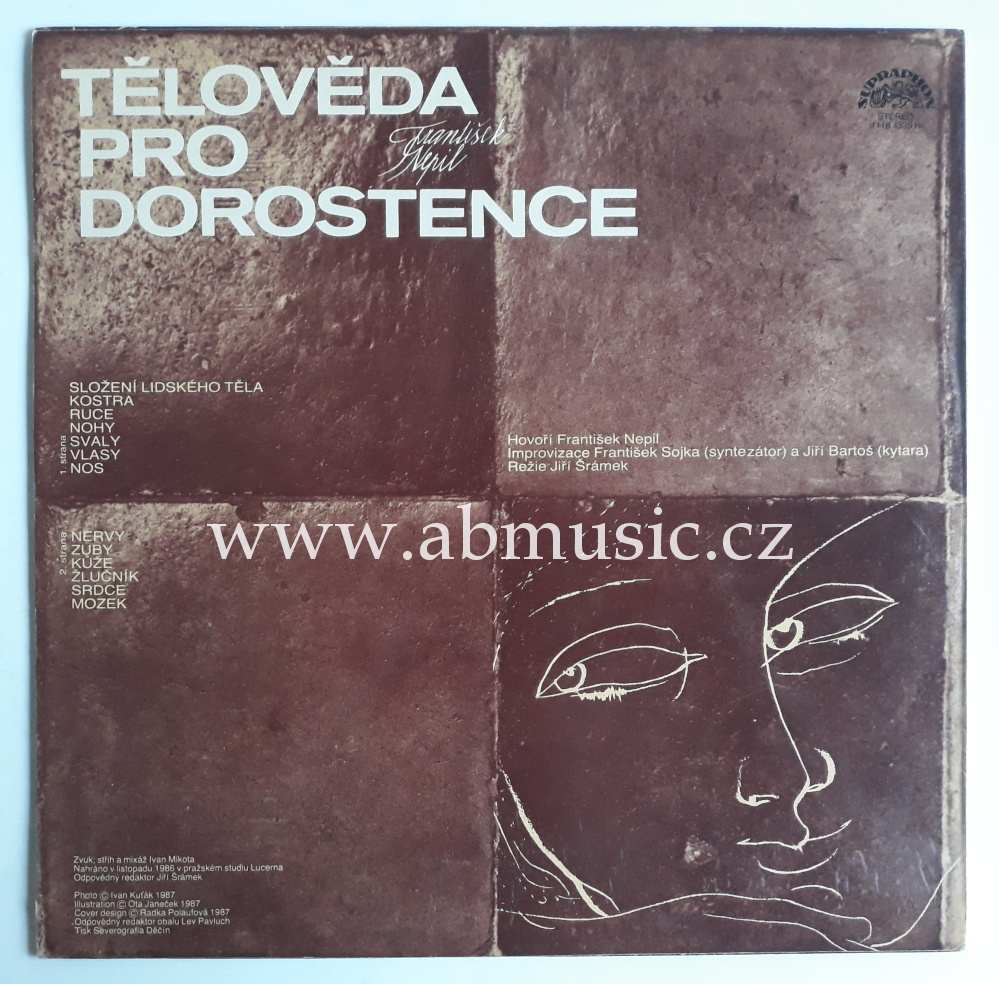 LP František Nepil - Tělověda pro dorostence Vinyl