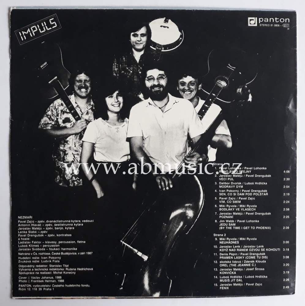 LP Nezmaři 1988 Vinyl