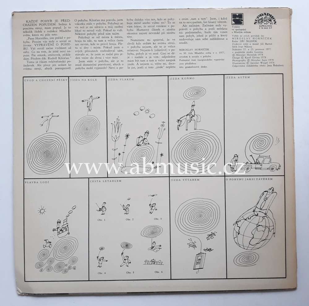 LP Miroslav Horníček - Chvála pohybu Vinyl